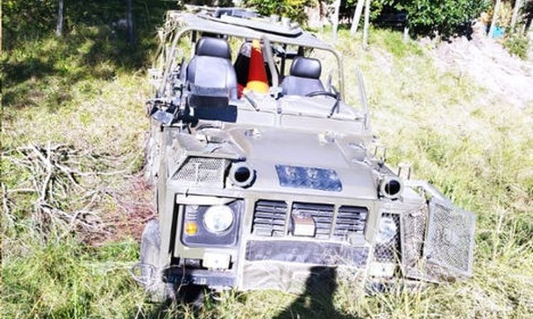 Jeep del ejército