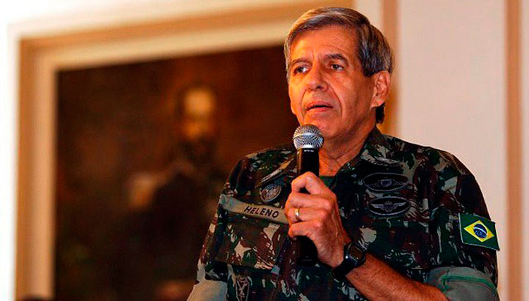 Jefe de seguridad de Bolsonaro Augusto Heleno Ribeiro
